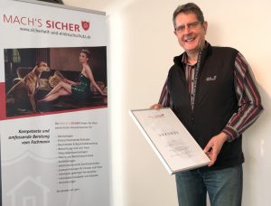 Die Glaserei Schulz aus Kiel Heikendorf ist Partner von Mach's Sicher