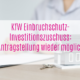 KfW Einbruchschutz-Investitionszuschuss: Antragstellung wieder möglich